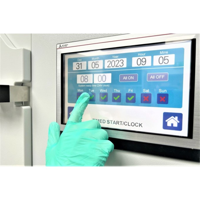 Incinta de relevare urme papilare prin depunere de vapori de metal in camera vidata - capacitate peste 100L